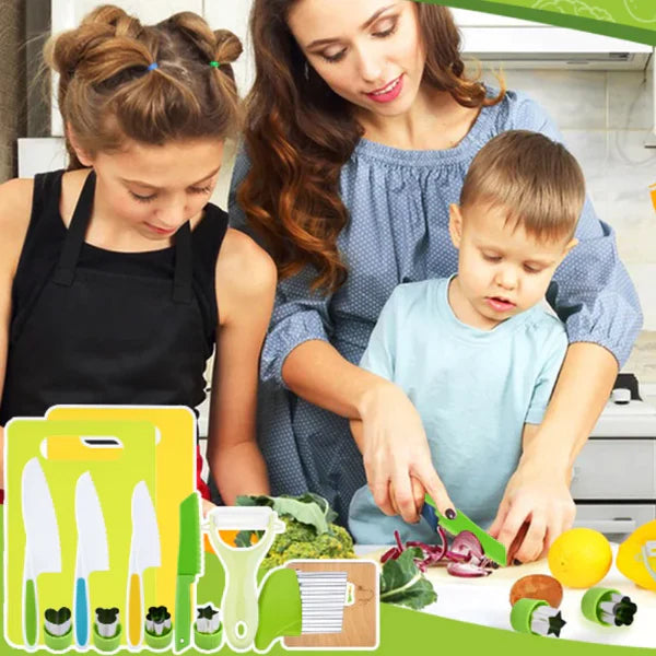 Kit Culinário Montessori Brincamigos + OFERTA E-Book: Pequenos Chefs: 20 Receitas Culinárias para Crianças