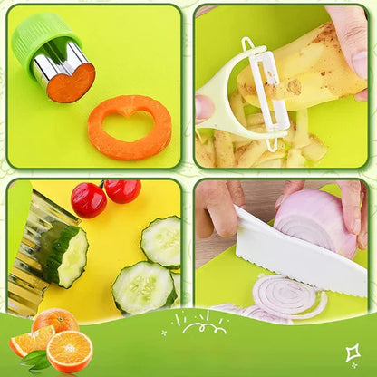 Kit Culinário Montessori Brincamigos + OFERTA E-Book: Pequenos Chefs: 20 Receitas Culinárias para Crianças