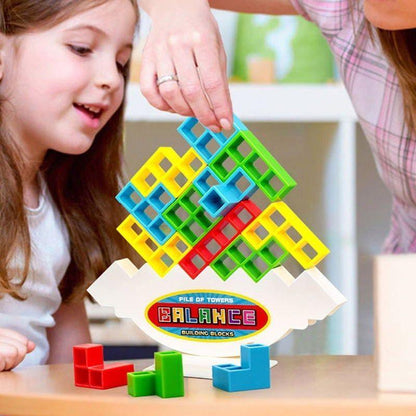 Tetris Tower® + 16 Blocos de Brinde - Brincamigos