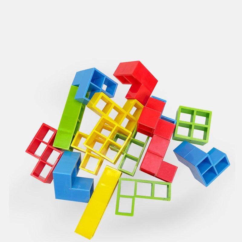 Tetris Tower® + 16 Blocos de Brinde - Brincamigos
