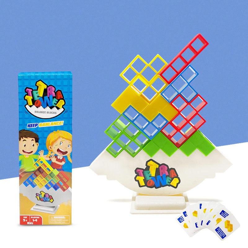 Tetris Tower® + 16 Blocos de Brinde - Brincamigos